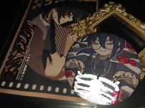 返图之我爱反光吧唧和亚克力