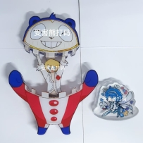 翻车翻了个大跟斗噜——  抽拉蛋、双面透图问题、(自己粘的)景深厚亚克力